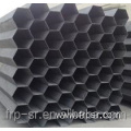 Dedusting equipment use hexagonal FRP electrode